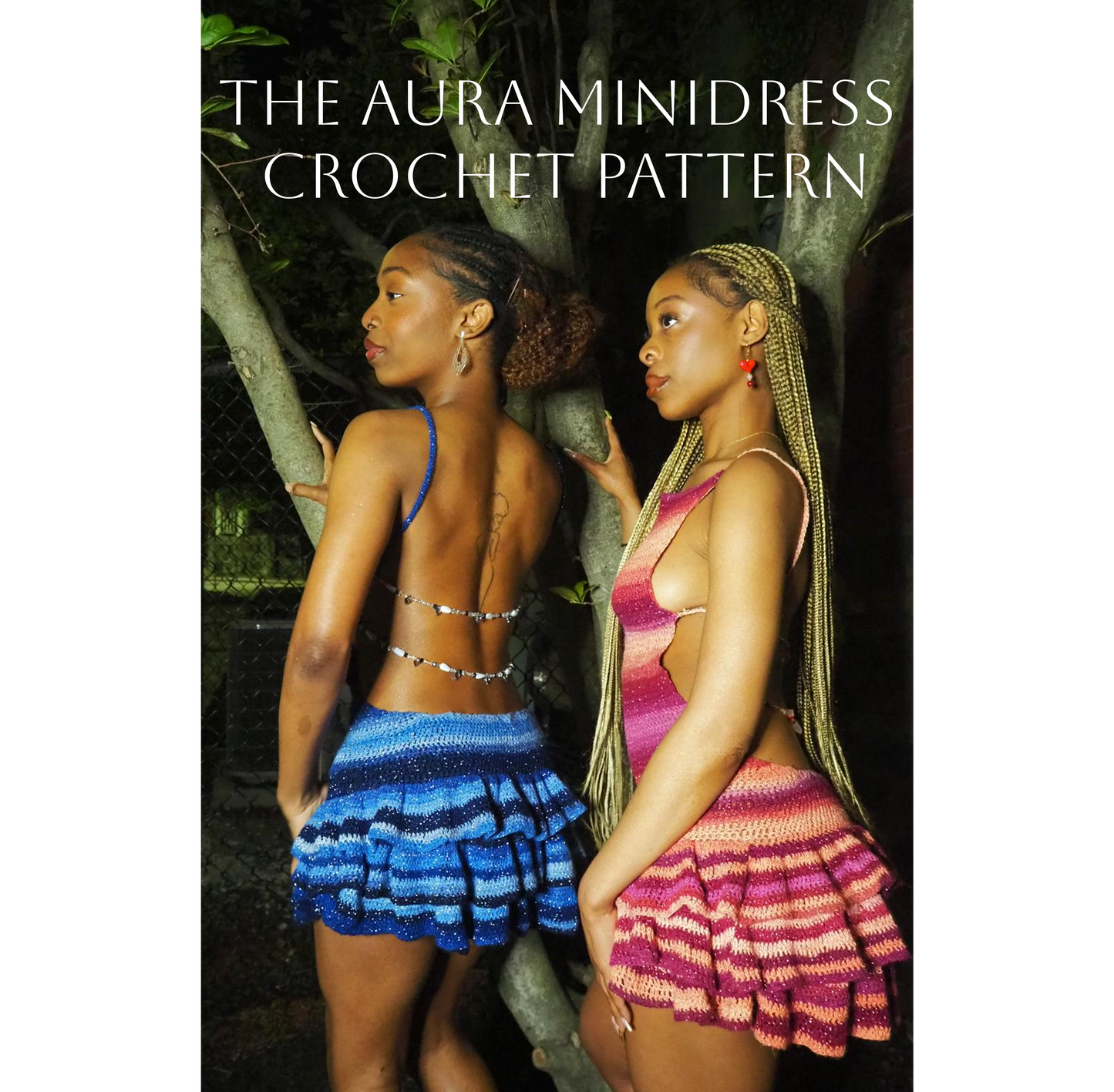 The Aura Mini Dress — Crochet Pattern